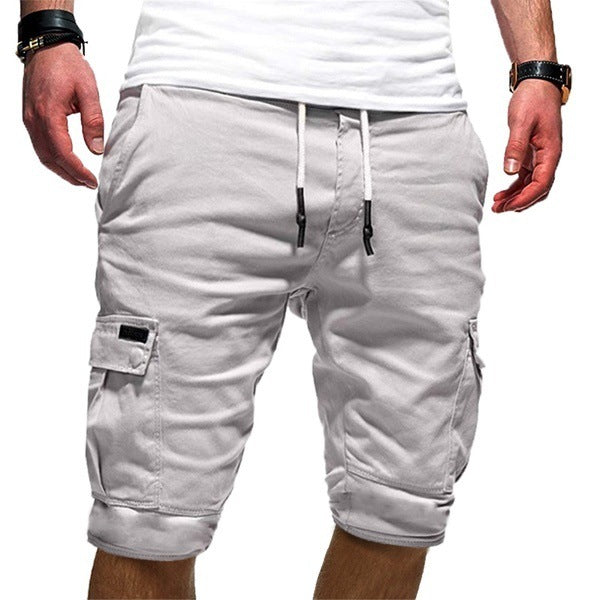 Men Casual Jogger Sports Cargo Shorts